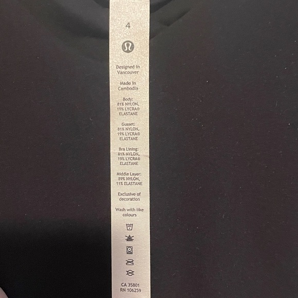 COPY - Lululemon Align bodysuit 28” - Picture 4 of 4